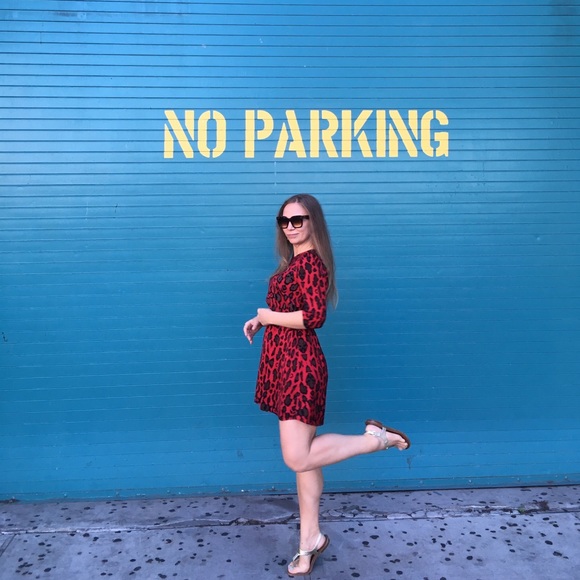 Dolce Vita Air Light Leopard Print Hi-Lo Open Back - Picture 3 of 11